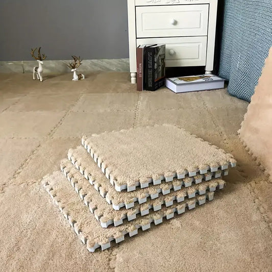 12 Stück weiche Schaumstoff-Puzzle-Bodenmatten