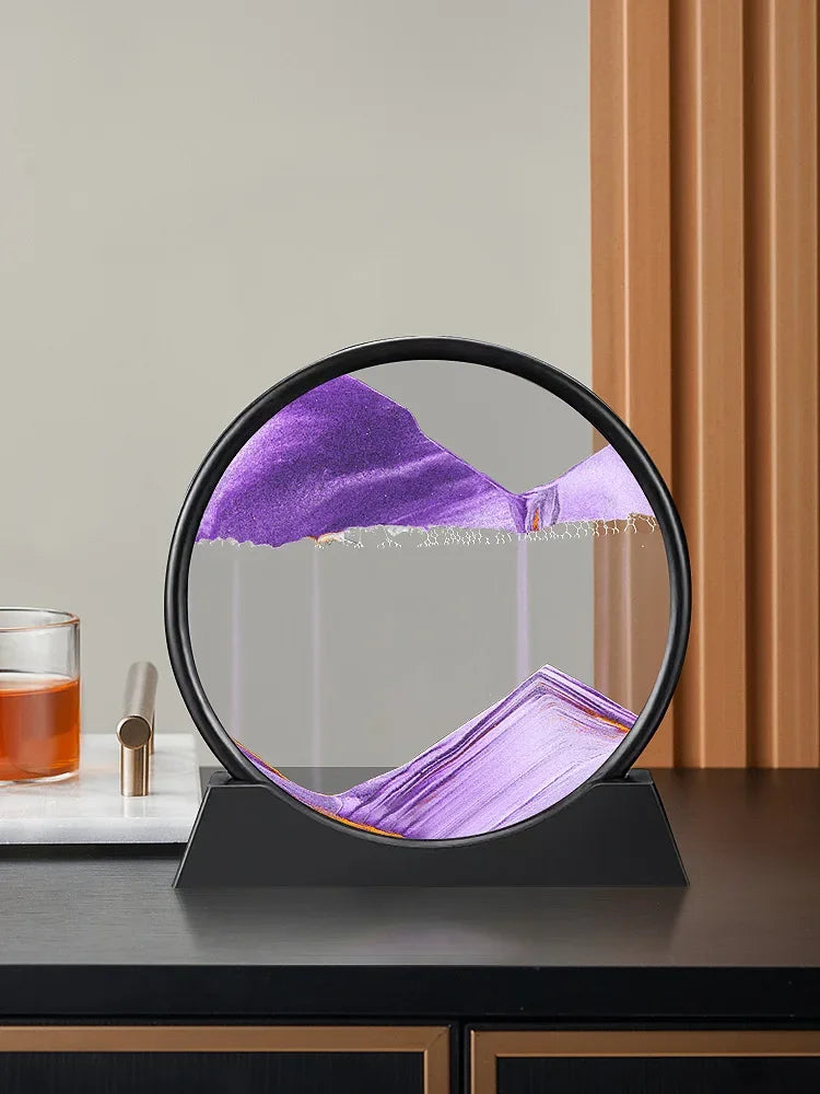 3D Bewegende Sandkunst Sanduhr