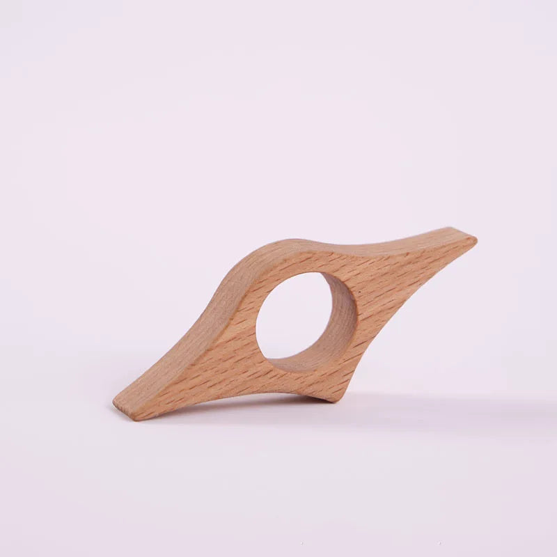 Daumen-Lesehilfe aus Massivholz