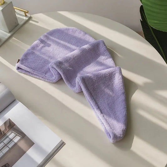 Turban-Handtuch mit Knopf