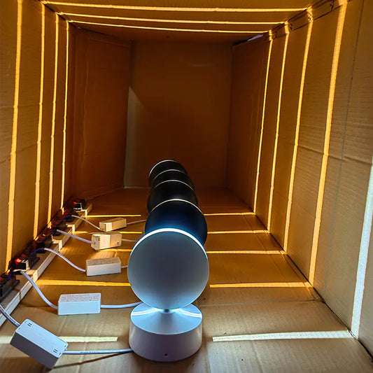 LED-Spotlight-Wandleuchte 360°